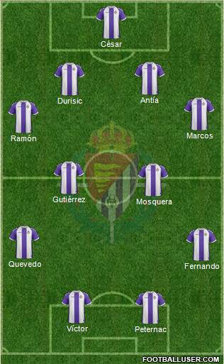 R. Valladolid C.F., S.A.D. Formation 2014