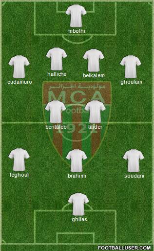 Mouloudia Club d'Alger Formation 2014