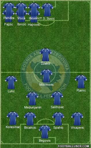 Bosnia and Herzegovina Formation 2014