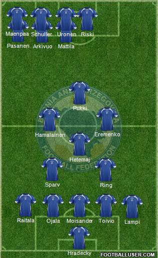 Bosnia and Herzegovina Formation 2014