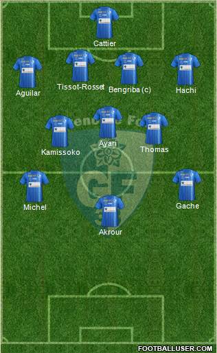 Grenoble Foot 38 Formation 2014