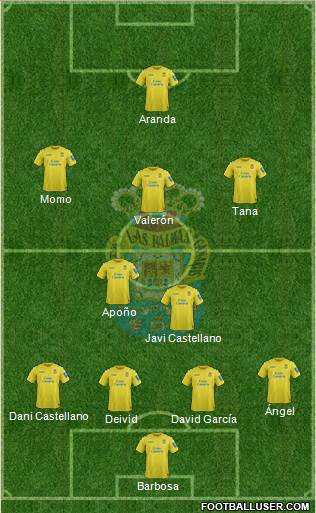 U.D. Las Palmas S.A.D. Formation 2014