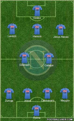 Napoli Formation 2014