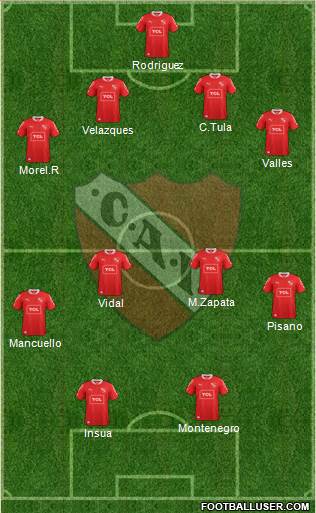 Independiente Formation 2014