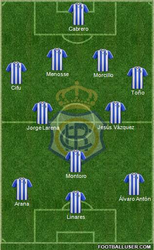 R.C. Recreativo de Huelva S.A.D. Formation 2014