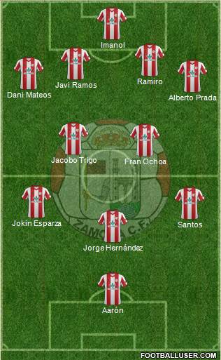 Zamora C.F. Formation 2014