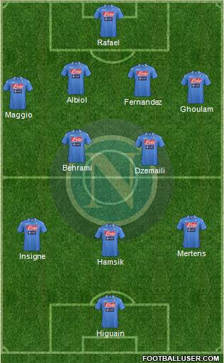Napoli Formation 2014