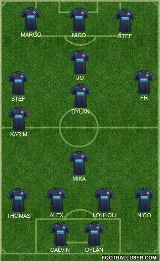 Newcastle United Formation 2014