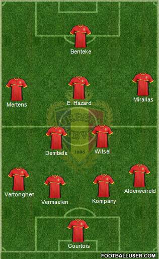 Belgium Formation 2014