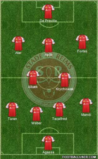 Stade de Reims Formation 2014