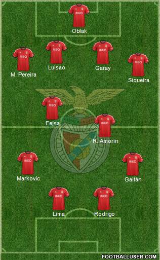 Sport Lisboa e Benfica - SAD Formation 2014