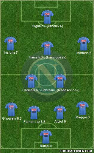 Napoli Formation 2014