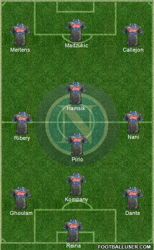 Napoli Formation 2014