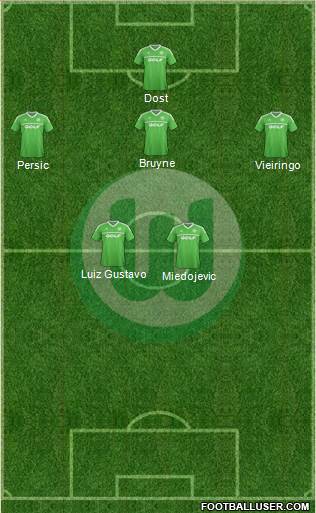 VfL Wolfsburg Formation 2014