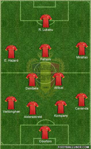 Belgium Formation 2014