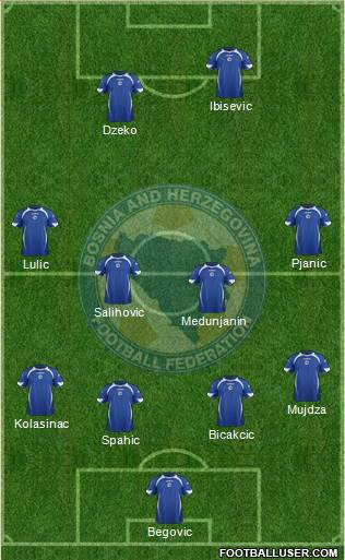 Bosnia and Herzegovina Formation 2014