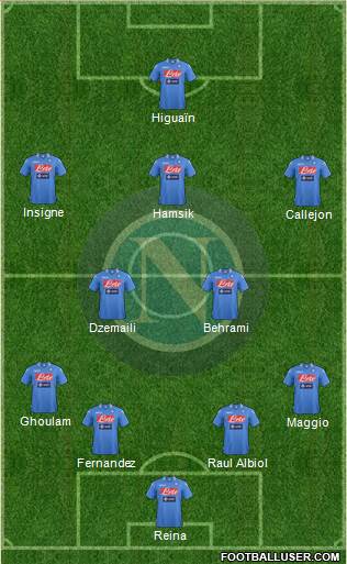 Napoli Formation 2014