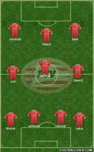 PSV Formation 2014