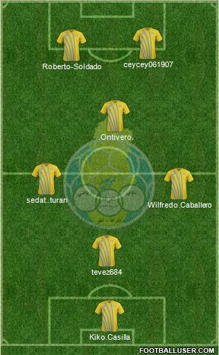Al-Gharrafa Sports Club Formation 2014