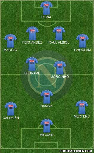 Napoli Formation 2014
