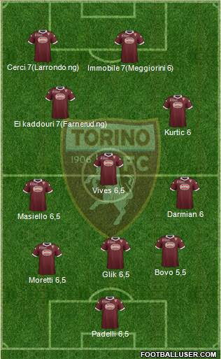 Torino Formation 2014