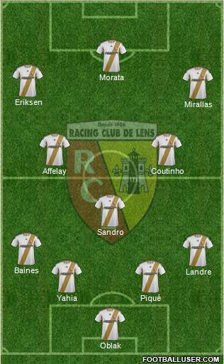 Racing Club de Lens Formation 2014