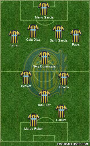 Rosario Central Formation 2014