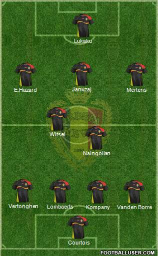 Belgium Formation 2014