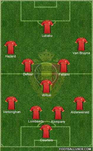 Belgium Formation 2014