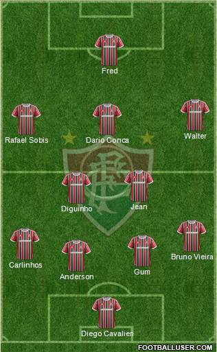 Fluminense FC Formation 2014