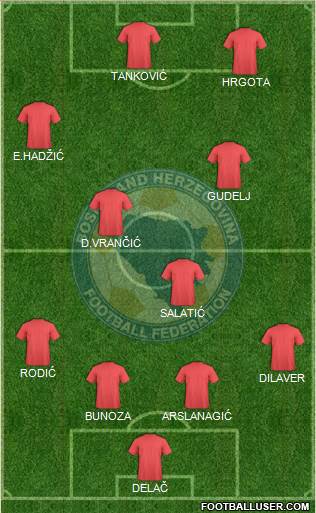 Bosnia and Herzegovina Formation 2014