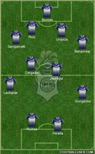 Gimnasia y Esgrima de La Plata Formation 2014