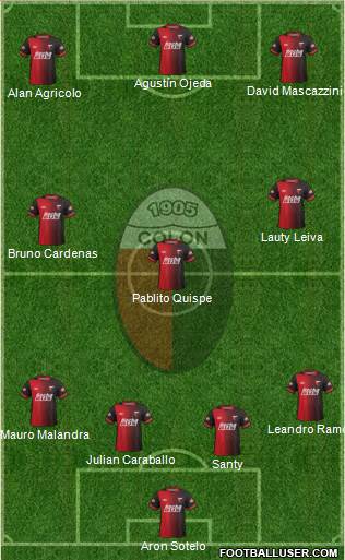 Colón de Santa Fe Formation 2014