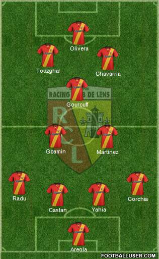Racing Club de Lens Formation 2014