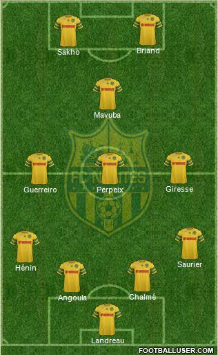 FC Nantes Formation 2014