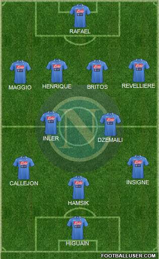 Napoli Formation 2014