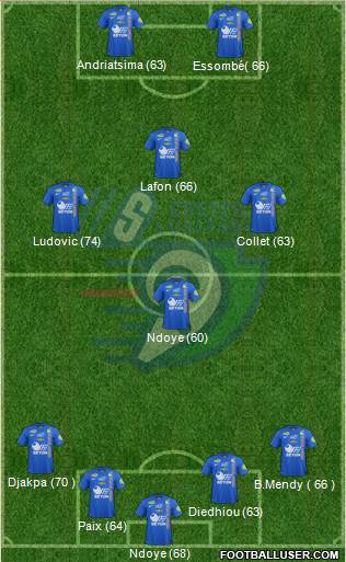 Union Sportive Créteil-Lusitanos Football Formation 2014