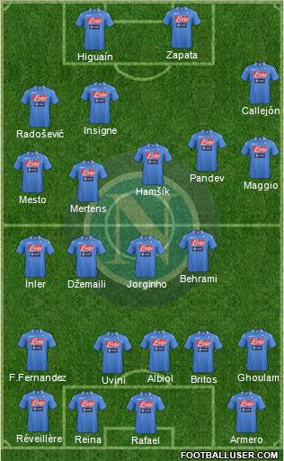 Napoli Formation 2014