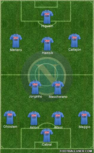 Napoli Formation 2014