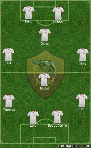 AS Roma Formation 2014