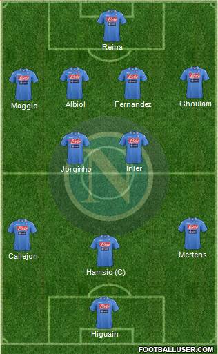 Napoli Formation 2014