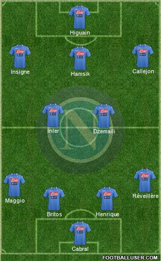 Napoli Formation 2014