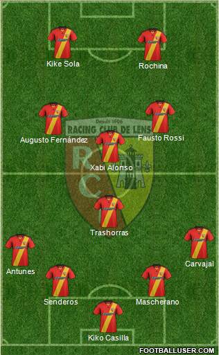 Racing Club de Lens Formation 2014
