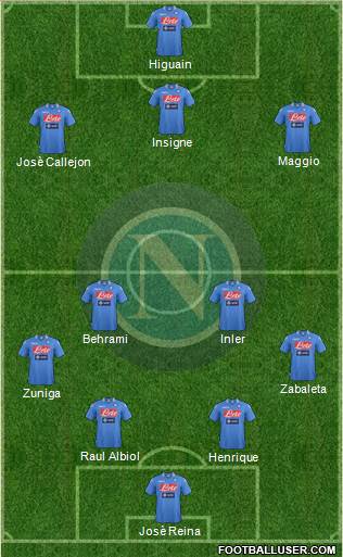 Napoli Formation 2014
