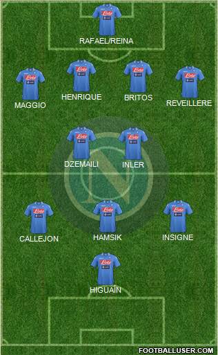 Napoli Formation 2014