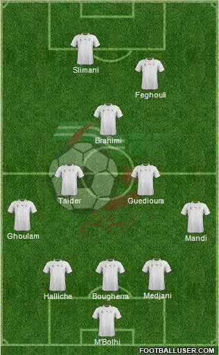 Algeria Formation 2014