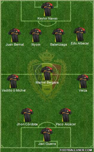 Belgium Formation 2014