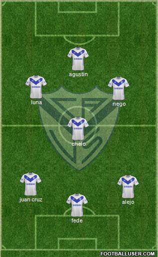 Vélez Sarsfield Formation 2014