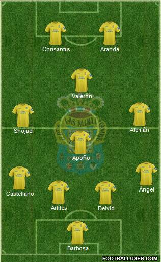 U.D. Las Palmas S.A.D. Formation 2014
