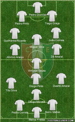 C.F. Estrela da Amadora Formation 2014